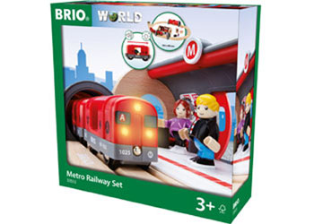 BRIO - Metro Railway Set 20 pieces - Modern Brands Australia