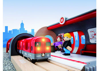 BRIO - Metro Railway Set 20 pieces - Modern Brands Australia
