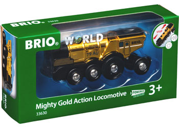 BRIO - Mighty Gold Action Locomotive - Modern Brands Australia
