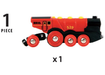 BRIO - Mighty Red Action Locomotive - Modern Brands Australia