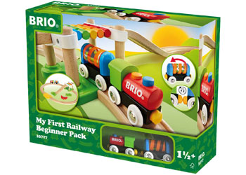 BRIO My First Railway Beginner Pack 18 pieces - Modern Brands Australia