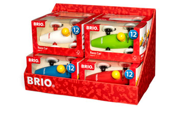 BRIO - Race Car Assort 4 Colours CDU8 - Modern Brands Australia