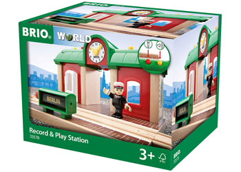 BRIO - Record & Play Station 3 pieces - Modern Brands Australia