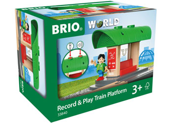 BRIO - Record & Play Train Platform - Modern Brands Australia