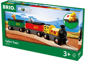BRIO - Safari Train 3 pieces - Modern Brands Australia