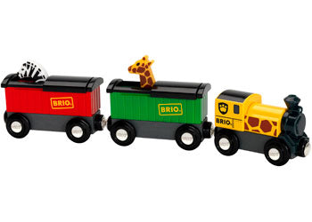 BRIO - Safari Train 3 pieces - Modern Brands Australia
