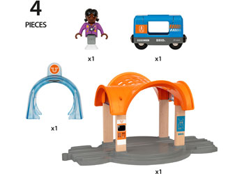 BRIO - Smart Tech Action Tunnel Station - Modern Brands Australia