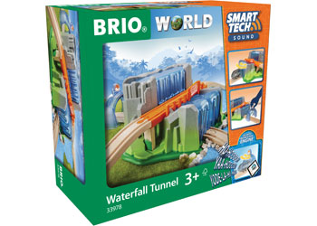 BRIO - Smart Tech Waterfall Tunnel 4 pieces - Modern Brands Australia