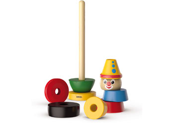 BRIO - Stacking Clown 9 pieces - Modern Brands Australia