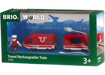 BRIO - Travel Rechargeable Train 4 pieces - Modern Brands Australia