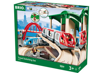 BRIO - Travel Switching Set 42 pieces - Modern Brands Australia