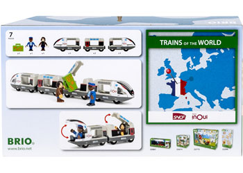 BRIO - TGV High Speed Train 7 pieces - Modern Brands Australia