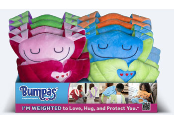 Bumpas - Assort 35cm Weighted Plush Charact CDU8 - Modern Brands Australia