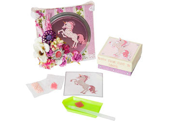 CrystalArt - Fairytale Unicorn 9x9cm Motif - Modern Brands Australia