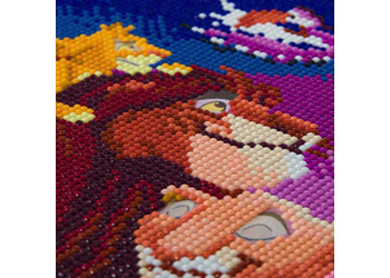 CrystalArt - Lion King Family 30x30cm Kit - Modern Brands Australia