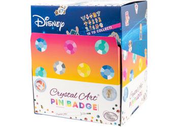 CrystalArt - Disney Pins Blind Bag - Modern Brands Australia