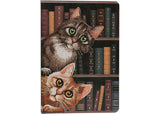 CrystalArt - Cats in the Library Notebook 18x26cm - Modern Brands Australia