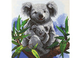 CrystalArt - Cuddly Koalas 30x30cm Kit - Modern Brands Australia