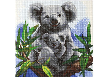 CrystalArt - Cuddly Koalas 30x30cm Kit - Modern Brands Australia