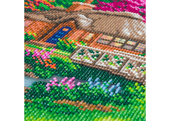 CrystalArt - Friendship Cottage 30x30cm Kit - Modern Brands Australia