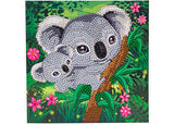 CrystalArt - Koala Hugs 18x18cm Card - Modern Brands Australia