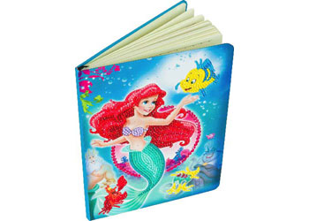 CrystalArt - The Little Mermaid Notebook 18x26cm - Modern Brands Australia