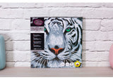 CrystalArt - White Tiger 30x30cm Kit - Modern Brands Australia