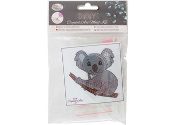 CrystalArt - Koala Bear 9x9cm Motif - Modern Brands Australia