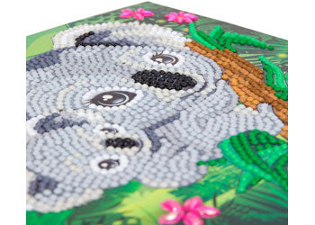 CrystalArt - Koala Hugs 18x18cm Card - Modern Brands Australia