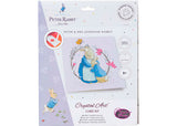 CrystalArt - Peter Rabbit and Mum 18x18cm Card - Modern Brands Australia