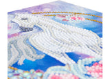 CrystalArt - Unicorn Garland 18x18cm Card - Modern Brands Australia