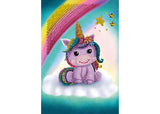 CrystalArt - Unicorn Smile Notebook 18x26cm - Modern Brands Australia