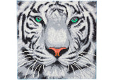 CrystalArt - White Tiger 30x30cm Kit - Modern Brands Australia