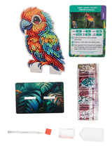 CrystalArt - Wildlife Buddies - Parrot - Modern Brands Australia