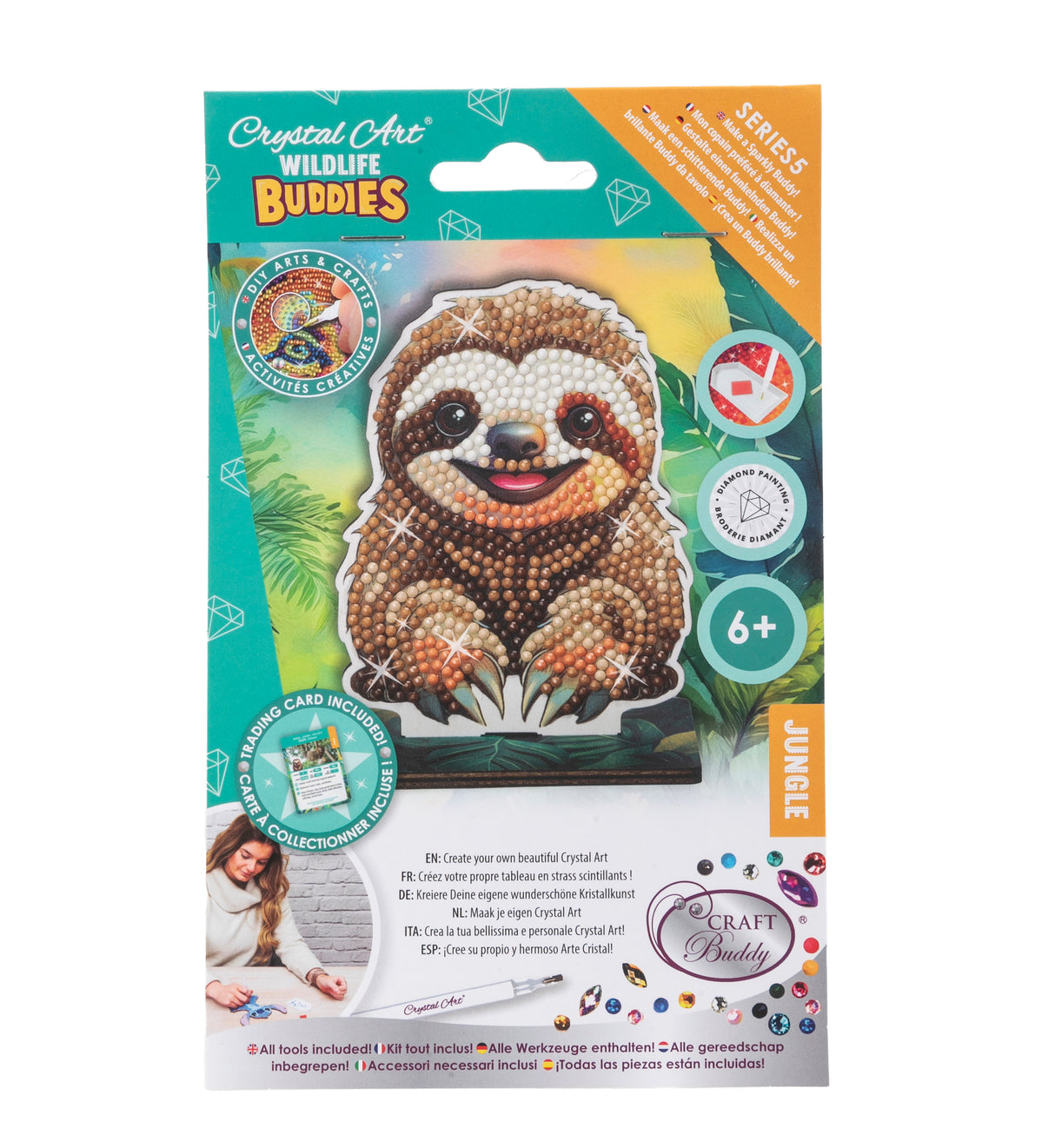 CrystalArt - Wildlife Buddies - Slot - Modern Brands Australia