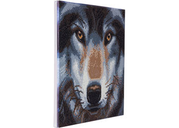 CrystalArt - Wolf 30x30cm Kit - Modern Brands Australia