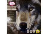 CrystalArt - Wolf 30x30cm Kit - Modern Brands Australia