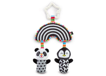 ELC -BLACK & WHITE BABY WIND CHIMES - Modern Brands Australia