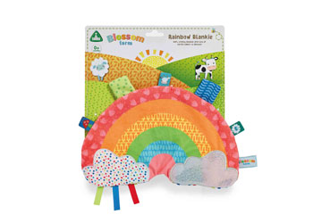 ELC - Blossom Farm Rainbow Taggie Blankie - Modern Brands Australia