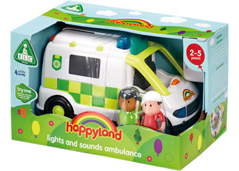 ELC - Happyland Lights & Sounds Ambulance - Modern Brands Australia