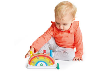 ELC - Wooden Pop Up Rainbow - Modern Brands Australia
