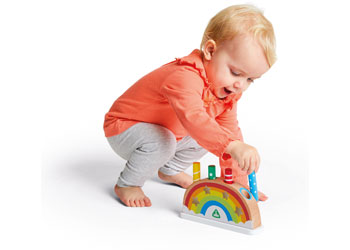 ELC - Wooden Pop Up Rainbow - Modern Brands Australia