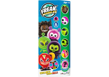 Freak Marbles - Totem Box EACH Assorted - Modern Brands Australia