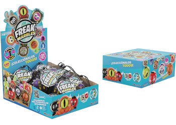 Freak Marbles - Drawstring Mesh Bag w. 3 Marbles C - Modern Brands Australia