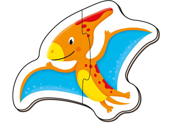 Galt - Baby Puzzles - Dinosaurs 2 pc - Modern Brands Australia