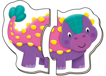 Galt - Baby Puzzles - Dinosaurs 2 pc - Modern Brands Australia