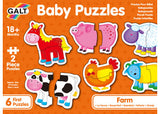 Galt - Baby Puzzles - Farm - 2pcs - Modern Brands Australia