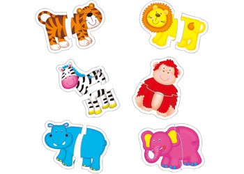 Galt - Baby Puzzles - Jungle - 2pcs - Modern Brands Australia