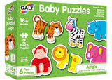 Galt - Baby Puzzles - Jungle - 2pcs - Modern Brands Australia
