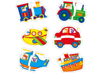 Galt - Baby Puzzles - Transport - 2pcs - Modern Brands Australia